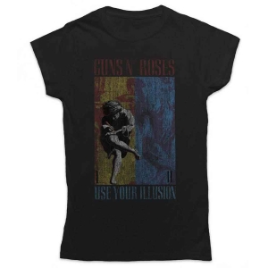 Guns N Roses - Use Your Illusion Lady Bl T-shirt ryhmässä MERCHANDISE / T-paita / Hårdrock @ Bengans Skivbutik AB (5542290r)