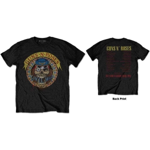 Guns N Roses - Skull Circle Uni Bl    S ryhmässä MERCHANDISE / T-paita / Hårdrock @ Bengans Skivbutik AB (5542302r)