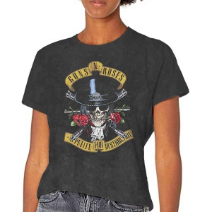 Guns N Roses - Appetite Washed Uni Bl Dip-Dye    S ryhmässä MERCHANDISE / T-paita / Hårdrock @ Bengans Skivbutik AB (5542310r)