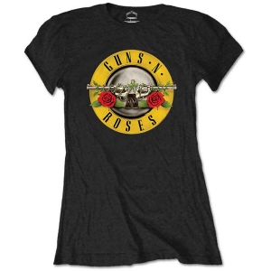 Guns N Roses - Packaged Classic Logo Lady Bl  1Xl ryhmässä MERCHANDISE / T-paita / Hårdrock @ Bengans Skivbutik AB (5542314r)