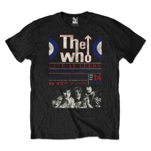 The Who - Live At Leeds '70 Uni Bl Eco    S ryhmässä MERCHANDISE / T-paita / Pop-Rock @ Bengans Skivbutik AB (5542573r)