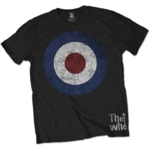 The Who - Target Distress Uni Bl    S ryhmässä MERCHANDISE / T-paita / Pop-Rock @ Bengans Skivbutik AB (5542585r)