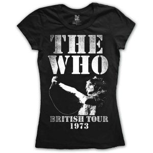 The Who - British Tour 1973 Lady Bl    S ryhmässä MERCHANDISE / T-paita / Pop-Rock @ Bengans Skivbutik AB (5542586r)