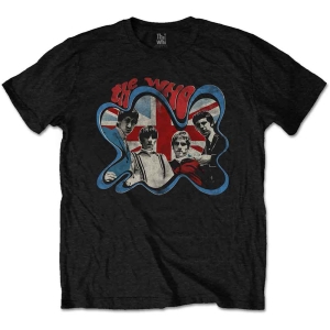 The Who - Groovy Border Uni Bl S ryhmässä MERCHANDISE / T-paita / Pop-Rock @ Bengans Skivbutik AB (5542610r)