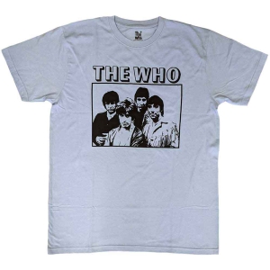 The Who - Band Photo Frame Uni Blue    S ryhmässä MERCHANDISE / T-paita / Pop-Rock @ Bengans Skivbutik AB (5542616r)