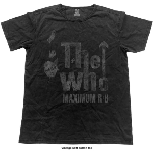 The Who - Vtge Maximum R&B Uni Bl    S ryhmässä MERCHANDISE / T-paita / Pop-Rock @ Bengans Skivbutik AB (5542623r)