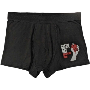 Green Day - American Idiot Uni Bl Boxers: ryhmässä MERCHANDISE / Merch / Punk @ Bengans Skivbutik AB (5542950r)