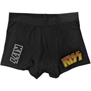 Kiss - Classic Logo Uni Bl Boxers: ryhmässä MERCHANDISE / Merch / Hårdrock @ Bengans Skivbutik AB (5542953r)