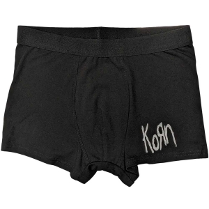 Korn - Logo Uni Bl Boxers: ryhmässä MERCHANDISE / Merch / Hårdrock @ Bengans Skivbutik AB (5542954r)