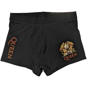 Queen - Classic Crest Uni Bl Boxers: ryhmässä MERCHANDISE / Merch / Pop-Rock @ Bengans Skivbutik AB (5542960r)