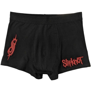 Slipknot - Logo Uni Bl Boxers: ryhmässä MERCHANDISE / Merch / Hårdrock @ Bengans Skivbutik AB (5542964r)