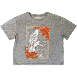 Fleetwood Mac - Dove Lady Grey Crop Top: ryhmässä MERCHANDISE / T-paita / Pop-Rock @ Bengans Skivbutik AB (5543156r)