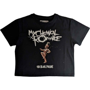 My Chemical Romance - The Black Parade Lady Bl Crop Top: ryhmässä MERCHANDISE / T-paita / Punk @ Bengans Skivbutik AB (5543170r)