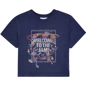 Space Jam 2 - Welcome To The Jam Lady Navy Crop Top: ryhmässä Merchandise @ Bengans Skivbutik AB (5543182r)