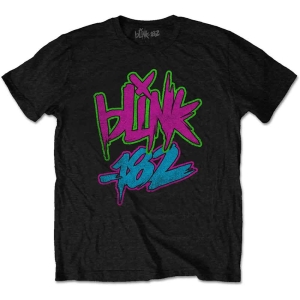 Blink-182 - Neon Logo Uni Bl ryhmässä MERCHANDISE / T-paita / Pop-Rock @ Bengans Skivbutik AB (5543533)