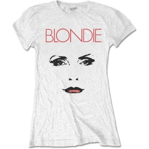 Blondie - Staredown Lady Wht ryhmässä MERCHANDISE / T-paita / Pop-Rock @ Bengans Skivbutik AB (5543867r)