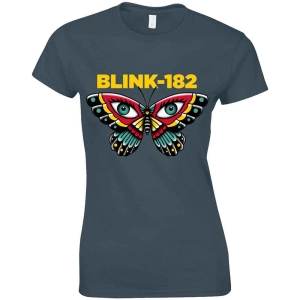 Blink-182 - Butterfly Lady Navy ryhmässä MERCHANDISE / T-paita / Pop-Rock @ Bengans Skivbutik AB (5543886r)