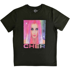 Cher - Pink Hair Uni Green ryhmässä MERCHANDISE / T-paita / Pop-Rock @ Bengans Skivbutik AB (5543896r)