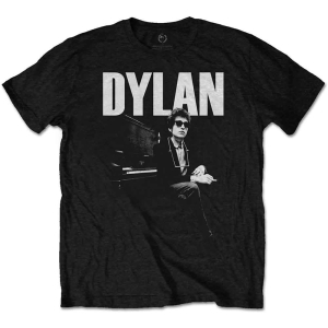 Bob Dylan - At Piano Uni Bl ryhmässä MERCHANDISE / T-paita / Pop-Rock @ Bengans Skivbutik AB (5543900r)