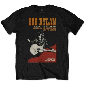 Bob Dylan - Sweet Marie Uni Bl ryhmässä MERCHANDISE / T-paita / Pop-Rock @ Bengans Skivbutik AB (5543905r)