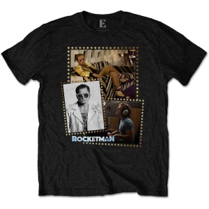 Elton John - Rocketman Montage Uni Bl ryhmässä MERCHANDISE / T-paita / Pop-Rock @ Bengans Skivbutik AB (5543912r)