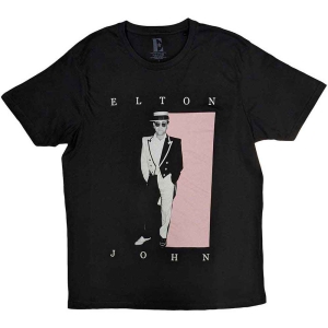 Elton John - Tux Photo Uni Bl ryhmässä MERCHANDISE / T-paita / Pop-Rock @ Bengans Skivbutik AB (5543922r)