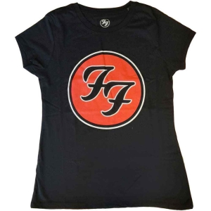 Foo Fighters - Ff Logo Lady Bl ryhmässä MERCHANDISE / T-paita / Pop-Rock @ Bengans Skivbutik AB (5543930r)