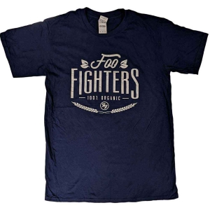 Foo Fighters - 100% Organic Uni Navy ryhmässä MERCHANDISE / T-paita / Pop-Rock @ Bengans Skivbutik AB (5543936r)