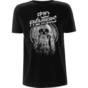 Foo Fighters - Bearded Skull Uni Bl ryhmässä MERCHANDISE / T-paita / Pop-Rock @ Bengans Skivbutik AB (5543938r)