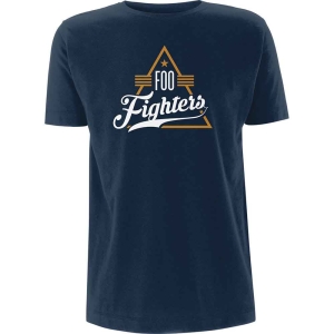 Foo Fighters - Triangle Uni Navy ryhmässä MERCHANDISE / T-paita / Pop-Rock @ Bengans Skivbutik AB (5543942r)