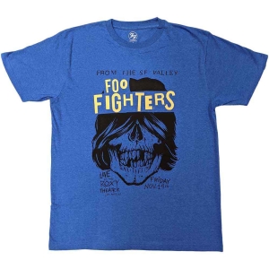 Foo Fighters - Roxy Flyer Uni Blue ryhmässä MERCHANDISE / T-paita / Pop-Rock @ Bengans Skivbutik AB (5543961r)