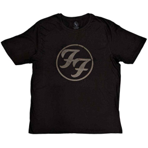 Foo Fighters - Ff Logo Hi-Build Uni Bl ryhmässä MERCHANDISE / T-paita / Pop-Rock @ Bengans Skivbutik AB (5543964r)