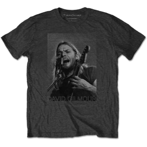 David Gilmour - On Mic Halftone Uni Char ryhmässä MERCHANDISE / T-paita / Pop-Rock @ Bengans Skivbutik AB (5544006r)