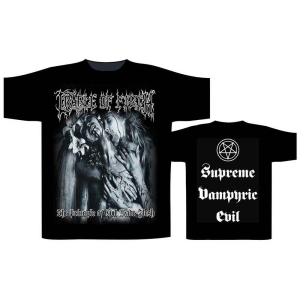 Cradle Of Filth - Supreme Vampiric Evil Uni Bl ryhmässä MERCHANDISE / T-paita / Hårdrock @ Bengans Skivbutik AB (5544799r)