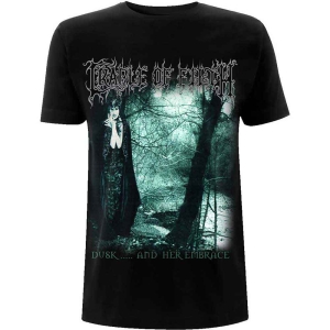 Cradle Of Filth - Dusk & Her Embrace Uni Bl ryhmässä MERCHANDISE / T-paita / Hårdrock @ Bengans Skivbutik AB (5544800r)