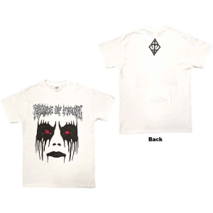Cradle Of Filth - Dani Make Up Uni Wht ryhmässä MERCHANDISE / T-paita / Heavy Metal @ Bengans Skivbutik AB (5544802r)