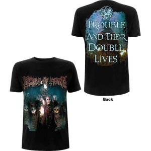 Cradle Of Filth - Trouble & Their Double Lives Uni Bl ryhmässä MERCHANDISE / T-paita / Hårdrock @ Bengans Skivbutik AB (5544806r)