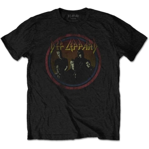 Def Leppard - Vtge Circle Uni Bl ryhmässä MERCHANDISE / T-paita / Hårdrock @ Bengans Skivbutik AB (5544808r)