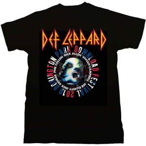 Def Leppard - Download Fest 2019 Uni Bl ryhmässä MERCHANDISE / T-paita / Hårdrock @ Bengans Skivbutik AB (5544811r)