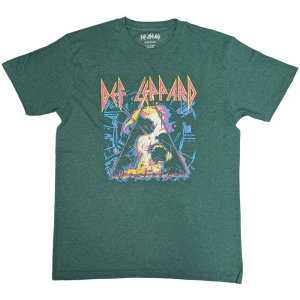 Def Leppard - Hysteria Album Art Uni Green ryhmässä MERCHANDISE / T-paita / Hårdrock @ Bengans Skivbutik AB (5544815r)