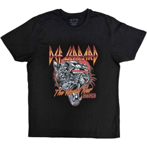 Def Leppard - Tour 2023 Uni Bl ryhmässä MERCHANDISE / T-paita / Hårdrock @ Bengans Skivbutik AB (5544819r)