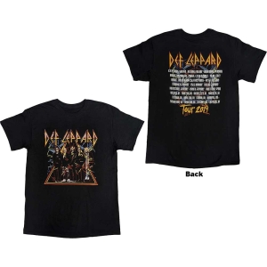 Def Leppard - Band Photo Tour 2019 Bl ryhmässä MERCHANDISE / T-paita / Hårdrock @ Bengans Skivbutik AB (5544827r)