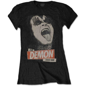 Kiss - The Demon Rock God Lady Bl ryhmässä MERCHANDISE / T-paita / Hårdrock @ Bengans Skivbutik AB (5544859r)