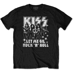 Kiss - Let Me Go Uni Bl ryhmässä MERCHANDISE / T-paita / Hårdrock @ Bengans Skivbutik AB (5544877r)