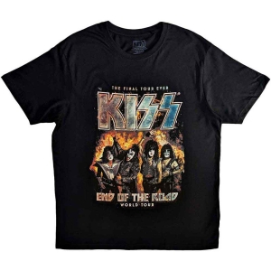 Kiss - End Of The Road Final Tour Uni Bl ryhmässä MERCHANDISE / T-paita / Hårdrock @ Bengans Skivbutik AB (5544893r)