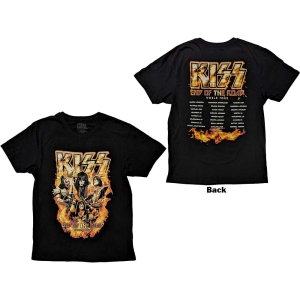 Kiss - End Of The Road Tour Orange Uni Bl ryhmässä MERCHANDISE / T-paita / Hårdrock @ Bengans Skivbutik AB (5544895r)