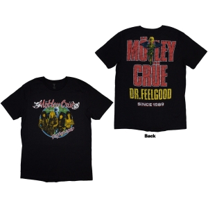 Mötley Crue - Dr Feelgood Circle Photo Black T-Shirt ryhmässä ME SUOSITTELEMME / Uutuus Merch / Juni @ Bengans Skivbutik AB (5544957r)