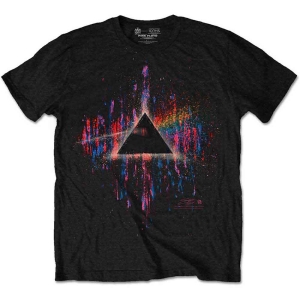 Pink Floyd - Dsotm Pink Splatter Uni Bl ryhmässä MERCHANDISE / T-paita / Pop-Rock @ Bengans Skivbutik AB (5545031)