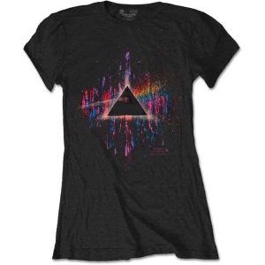 Pink Floyd - Dsotm Pink Splatter Lady Bl ryhmässä MERCHANDISE / T-paita / Pop-Rock @ Bengans Skivbutik AB (5545556r)