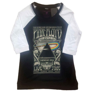 Pink Floyd - Carnegie Hall Poster Lady Raglan ryhmässä MERCHANDISE / T-paita / Pop-Rock @ Bengans Skivbutik AB (5545569r)